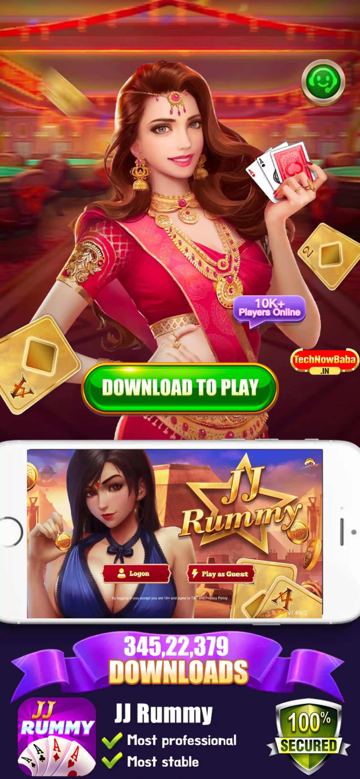 JJ Rummy App Download Tech Now Baba
